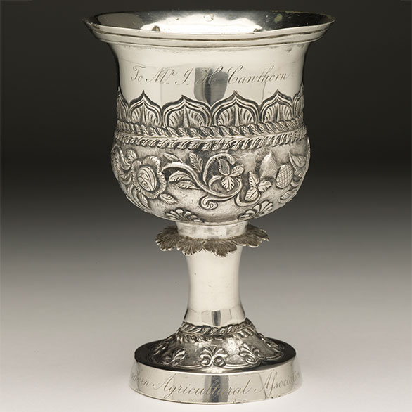 The Cawthorn cup – <em>early silver and an agricultural prize</em>