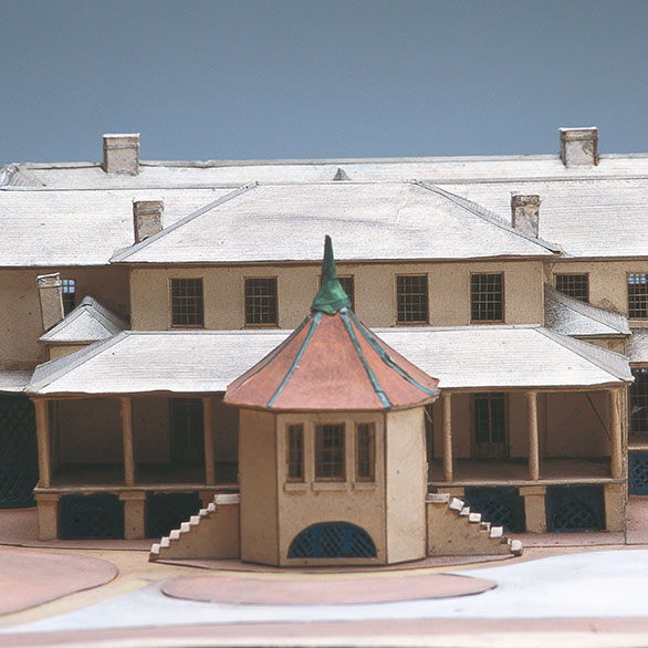 Model of Old Government House – <em>a shadow of colonial power</em>